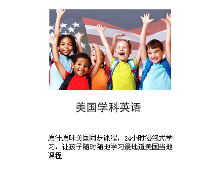 美国学科英语